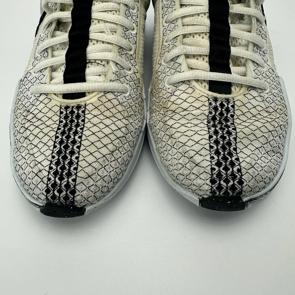 Nike Sabrina 1 🏀 Shoes #FQ3381-103 Magnetic White/Black/Gray Women Sz 7.5